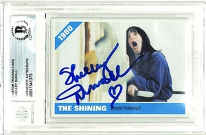 SHELLEY DUVALL Signed Auto "The Shining" Custom Trading Card Beckett BAS Slabbed - Picture 1 of 3
