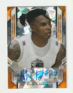 2021-22 Leaf Metal Orange Cracked Ice handsigniert #PA-AF1 Allen Flanigan RC #/4 - Bild 1 von 2