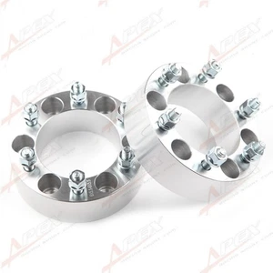 US 2PCS 6x139mm To 6x139mm Wheel Spacers Adapters 2" Thick / 12x1.5 Studs 6Lug - Picture 1 of 4