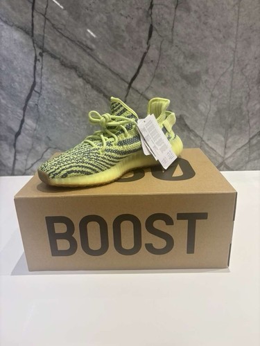 Adidas Yeezy Boost 350 V2 Semi Frozen Yellow UK 9 Us 9.5 nuove con scatola