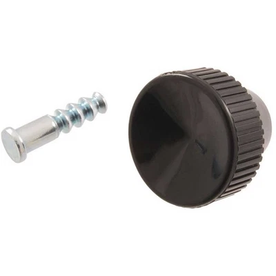 Ford/Mercury 1957-59; perilla de manivela de ventana; negro Foto 1 de 4