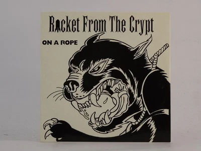ROCKET FROM THE CRYPT ON A ROPE (E56) 1 Track Promo CD Single including Card Sle - Image 1 of 4