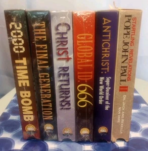 Dr. Jack Van Impe VHS Lot Time Bomb 666 Christ Final Generation Antichrist Pope - Bild 1 von 8