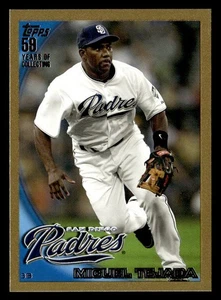2010 Topps Update Gold #US-60 Miguel Tejada SN #/2010 - Picture 1 of 2