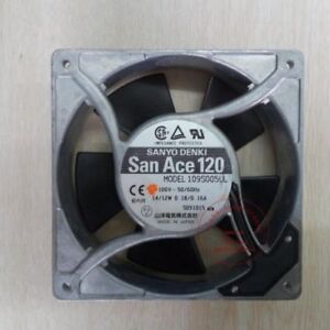 For SANYO 109S005UL Aluminum frame AC fan 100V 14/12W 0.18/0.16A 120*120*38MM