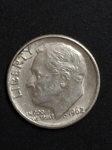 1962 Roosevelt Dime #6 Cover