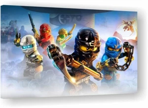WANDBILD NINJAGO LEGO CANVAS LEINWAND BILD  o16 - Bild 1 von 3