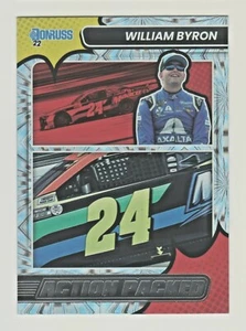 2022 Panini Donruss Racing ACTION PACKED #8 WILLIAM BYRON NASCAR - Picture 1 of 2