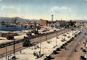 A2462) CAGLIARI VIA ROMA E PORTO VIAGGIATA - Imagen 1 de 2