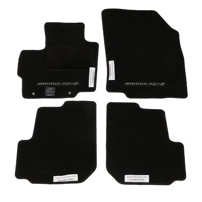 NUEVO OEM Mitsubishi Mirage G4 Showroom Juego de alfombrillas negras MZ315078 Foto 1 de 3