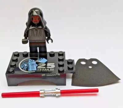 LEGO Star Wars Darth Maul 25th Anniversary Minifigure (SW1330) with 25th Base - Image 1 of 2