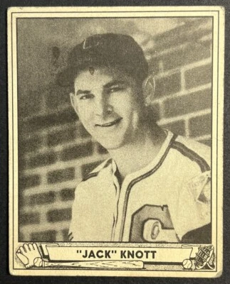 1940 Play Ball Jack Knott #13 GD Creased Chicago White Sox - Image 1 of 2