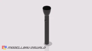 1:18 Moos 3d Druck Diorama - LWA10 Taschenlampe Maglite 4D *Restposten* - Picture 1 of 2