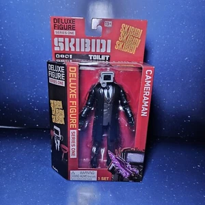 NEW 2025 Skibidi Toilet Cameraman 6" Deluxe Figure New In Hand - Picture 1 of 7