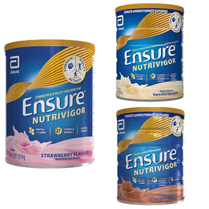 Ensure NutriVigor Protein Shake 850g Assorted Flavour