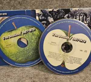 The Blue Album 1967-1970 The Beatles CD 2 Discs Apple Cardboard Fold Out Sleeve - Picture 1 of 12