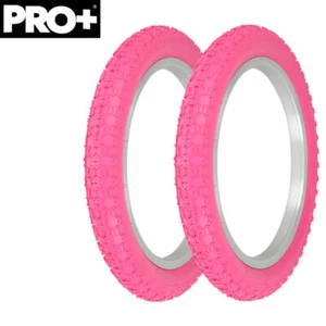 PRO+ Bicycle TIRES 16" x 2.125" PINK COMP III STYLE (2) TIRES BMX Bike - Picture 1 of 1