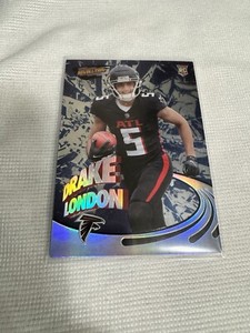 2022 PANINI ZENITH DRAKE LONDON ROOKIE PACIFIC REVOLUTION HOLO FALCONS RC