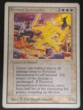 Personal Incarnation *HP* - Unlimited Edition Magic the Gathering Card MTG