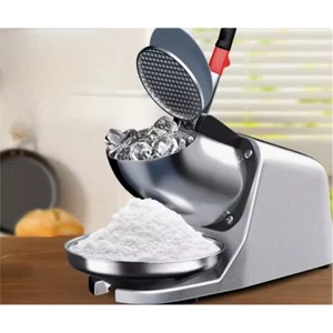220V 6 blades Electric Crusher Ice Maker Snow Cone Maker Shaver Machine Easy Use - Picture 1 of 18