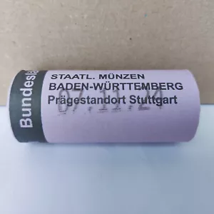 2 Euro Münzrolle Saarland 2025 F Saarschleife 25 x 2€ 50€ Doppel-Sichtrolle ✅✅ - Bild 1 von 5