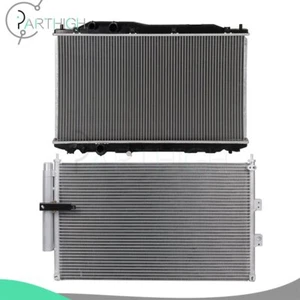 Kit de refrigeración de radiador y condensador de aire acondicionado para automóvil Acura CSX Honda Civic 2006 07-2011 - Imagen 1 de 14