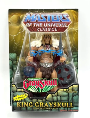 MASTERS OF THE UNIVERSE CLASSICS KING GRAYSKULL MOTU 2010 MATTEL Foto 1 de 4