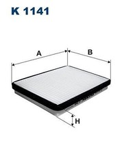 Filtron filter indoor air K1141 for Lada 112 + 111 + 110 + Priora Limo 98-17