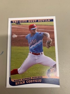 Ryan Costeiu Card 2022 Tri City Dust Devils Team Card