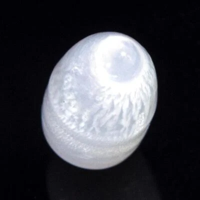 1.65 cts Genuine Natural Wild Tridacna Clam Pearl 8.37 mm Extremely Rare 0.33 g - Image 1 of 4