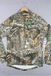Kings Camo Men's XKG Elevation 1/4 Zip Tee Hunting Odor Control Quick Dry M L XL - Picture 1 of 30