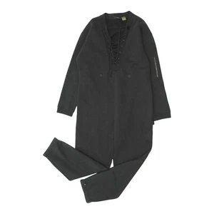 Puma by Rihanna Body Suit | Damen Schwarz Sweat Overall Freizeit Designer - Bild 1 von 4