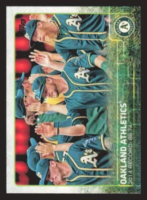 Oakland Athletics 2015 Topps #33 Oakland Athletics 35% Off 4+ - Image 1 of 2