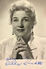Gladys KUCHTA,amerikan,Sopran,1915-1998,eigenh.signiertes Porträt,60er Jahre