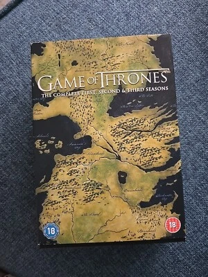 Game of Thrones: The Complete First, Second & Third Seasons DVD (2014) Sean - Image 1 of 4