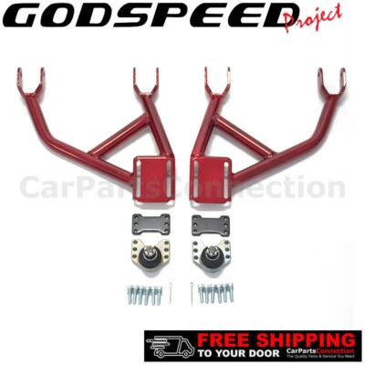 Godspeed Adjustable Rear Upper Camber Arms Ball Joints For Prelude 92-01 AK-118 - Image 1 of 4