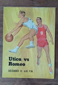 Programa de Juego de Baloncesto Utica vs Romeo High School en el Sureste de Michigan - Imagen 1 de 5