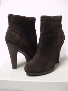 TSUBO TW007 WOMEN BOOTS SUEDE DARK BROWN US 7 /UK 5.5 /EU 38 /JP 24 - Picture 1 of 8