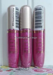 LOT OF 3 MILANI CRYSTAL GLOSS FOR LIPS - RASPBERRY ICING # 23 (SEALED) LIPGLOSS - Picture 1 of 1