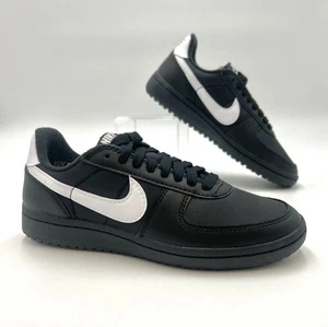 Nike Field General 82 Sp Ref Trainers Uk5 Black Mens Leather Sneakers Sports Low - Picture 1 of 12