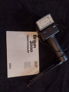 Braun 2000 VarioComputer 370 BVC flash (With attachment rail) - Picture 1 of 10