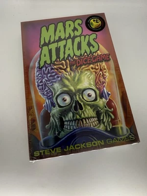 Mars Attacks  The Dice Game 1st Edition Topps 2014  Steve Jackson - Image 1 of 4