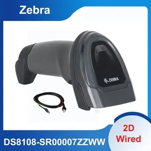 Zebra DS8108-SR00007ZZWW 2D 1D Handheld Barcode Scanner Imager With USB Cable - Picture 1 of 8