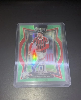 2024-25 Panini Select Serie A Terraza Theo Hernandez #54 Verde Prizm/5 Foto 1 de 2