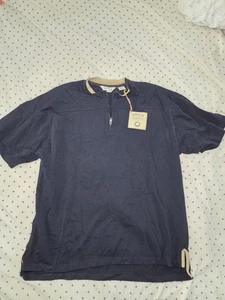 Orvis Brighton Quarter Zip Pullover Mens Size XL Blue New With Tags - Picture 1 of 13