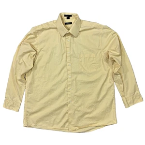 DKNY Gelb XL Herren Button-Down Langarm Baumwolle Hemd 17 34/35 - Bild 1 von 24