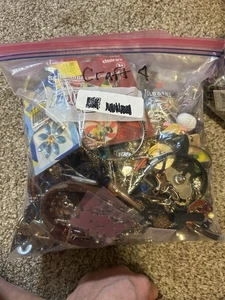 Mixed Jewelry Craft Scrap Junk Broken Lot To Repair or Repurpose 5.10 Lbs #4 - Picture 1 of 4