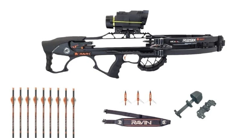 Ravin R29X in Black with w/ Ravin Specific Garmin Xero X1I Scope - Image 1 of 1