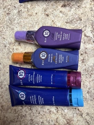 It's A 10 Miracle Shampoo/Conditioner/Leave-in Travel-size SMALL BUSINESS☃️🌈❄️ - Image 1 of 3