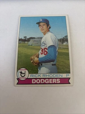 1979 Topps - Rick Rhoden #145 Los Angeles Dodgers NM-MINT SHARP! - Image 1 of 2